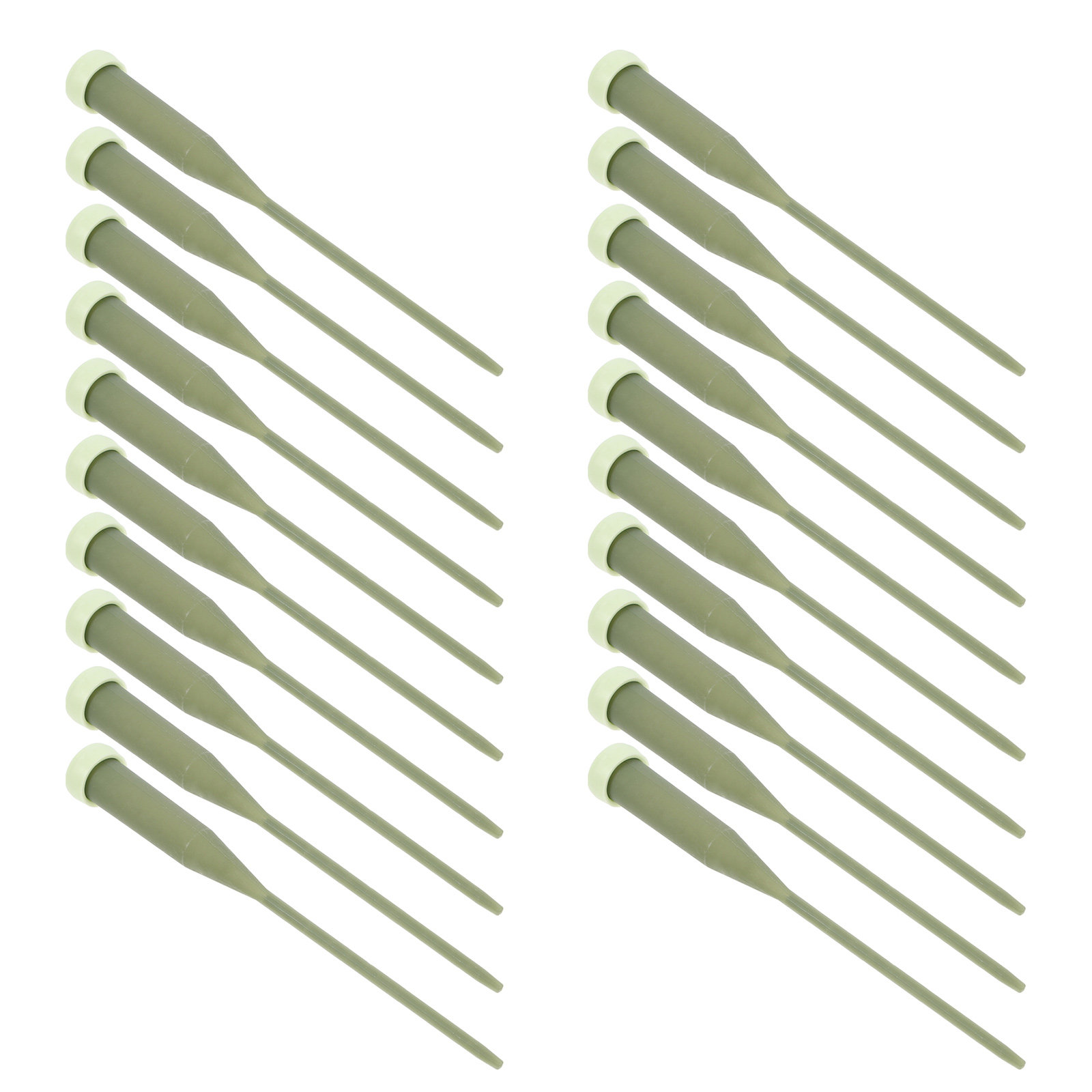 The Florist Supply Shop - 150 tubes d'eau en plastique verts