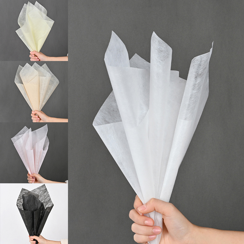 The Florist Supply Shop - Papier d'emballage doux en coton laitier,