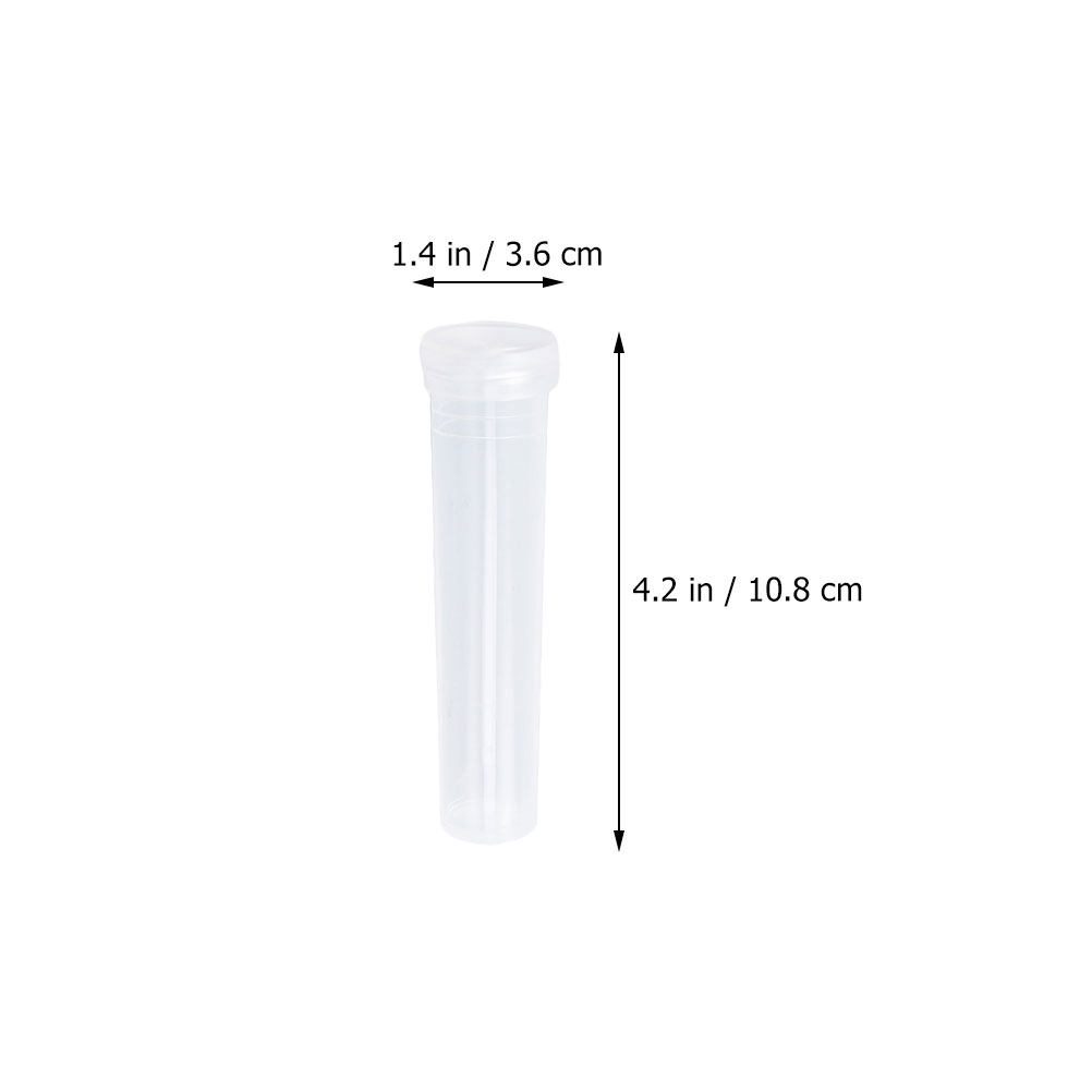 20 tubes transparents en plast - Florist Flower Supply avis et prix