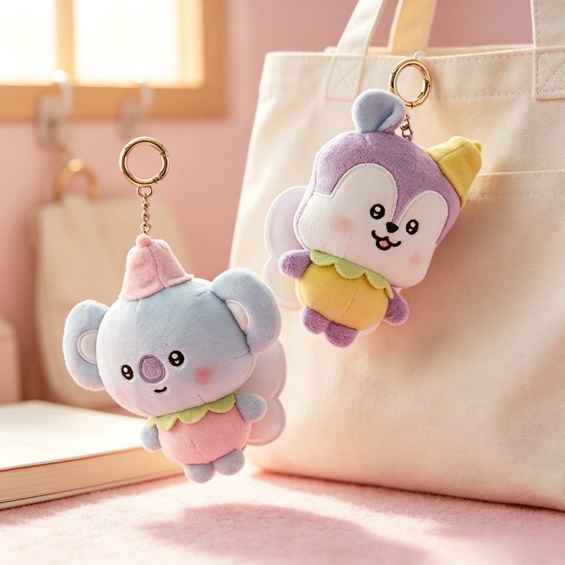 Porte-clés poupée en peluche s - Florist Supplies avis et prix