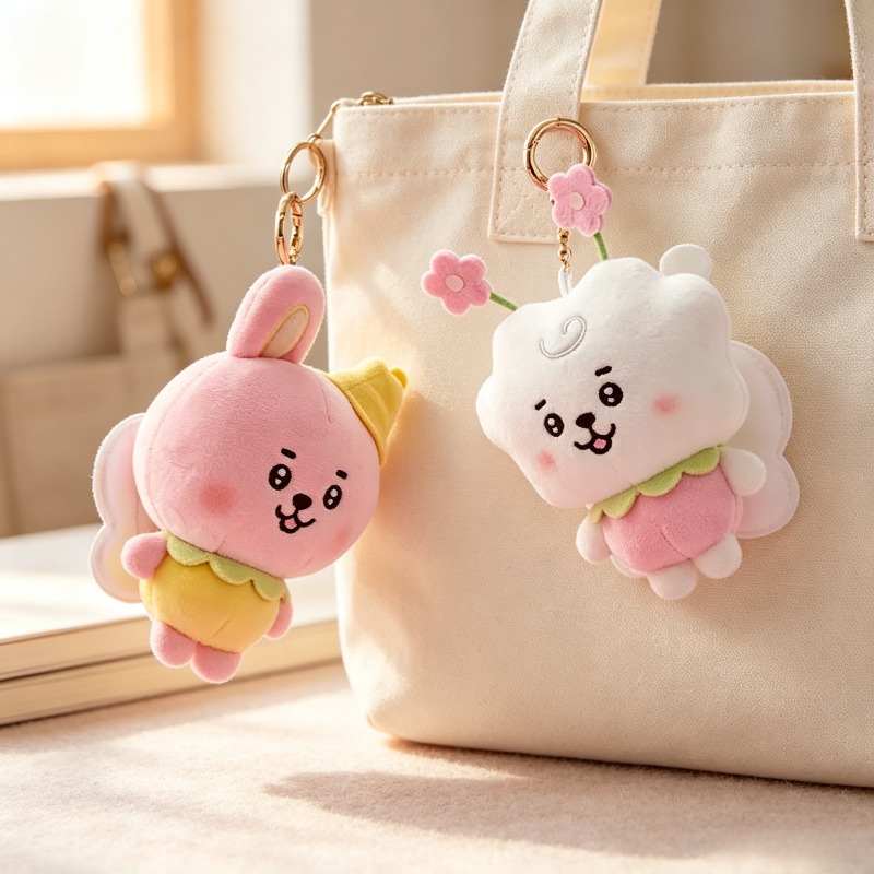 Porte-clés poupée en peluche s - Florist Supplies avis et prix