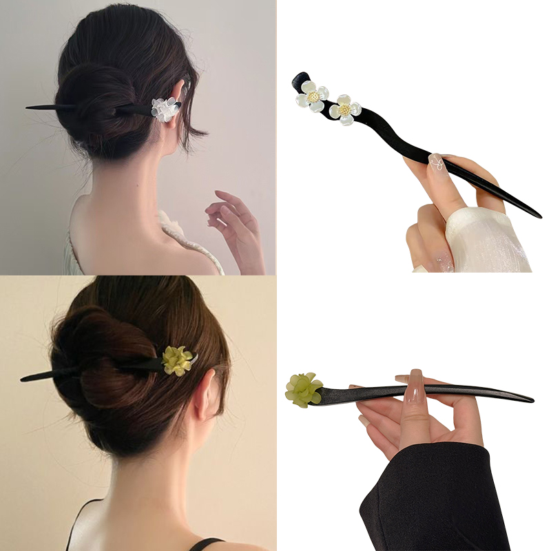 Bâtons de cheveux en bois de S - Florist Supplies avis et prix