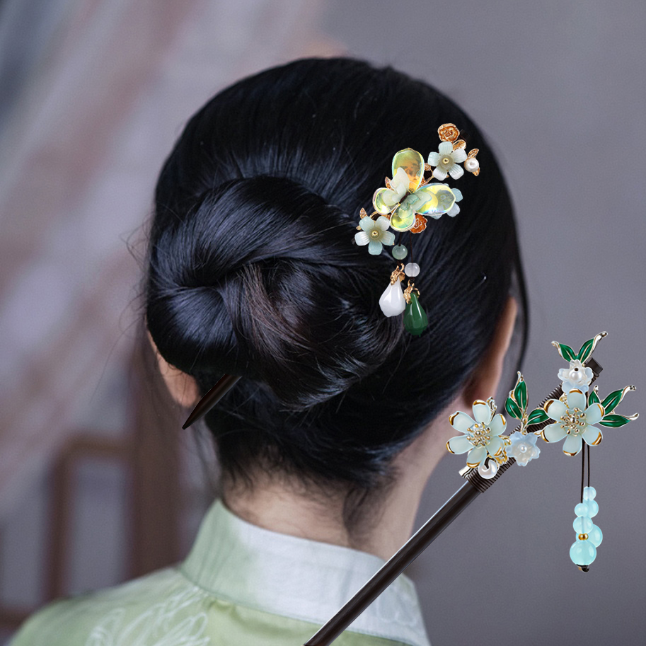 Bâtonnet à cheveux en bois à p - Florist Supplies avis et prix